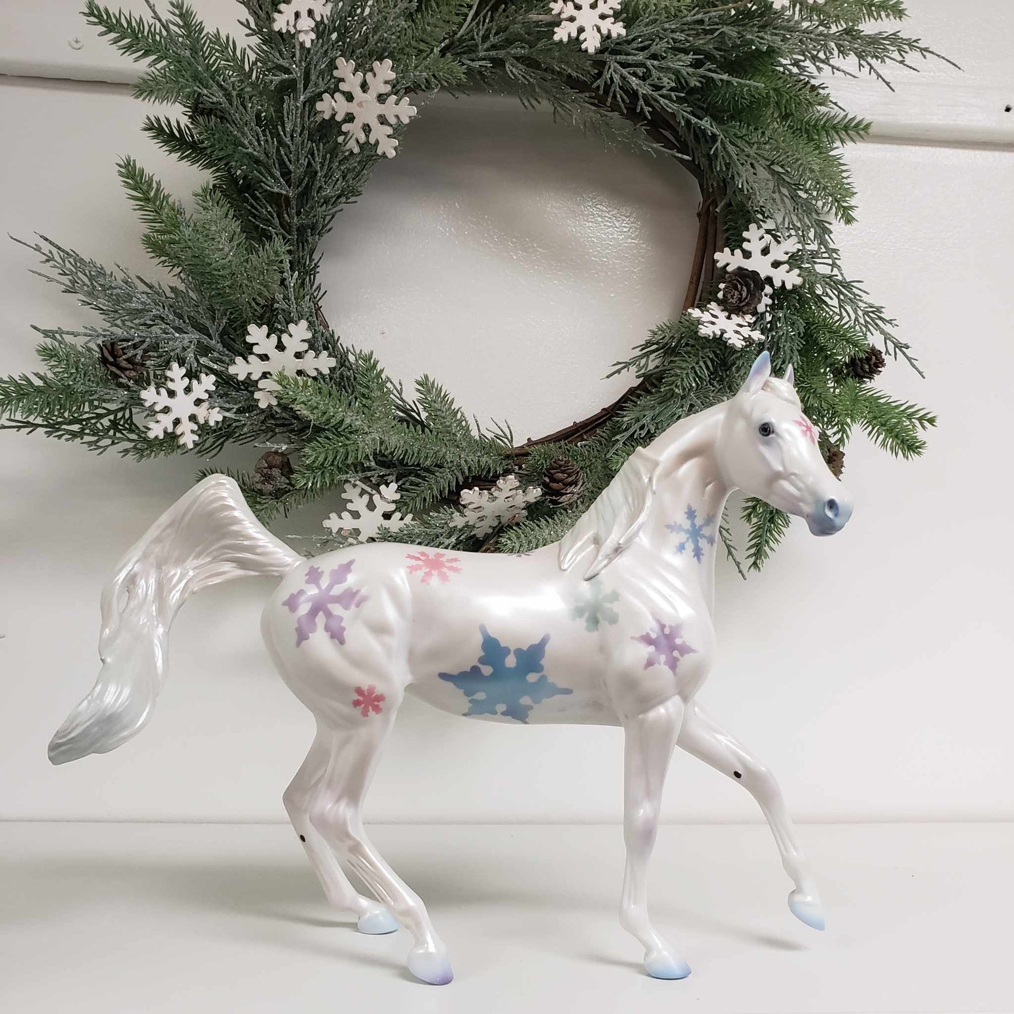Snowflake Winter Arab Mare DAH SAMPLE Model - New Year Weekend Flash Sale 2024
