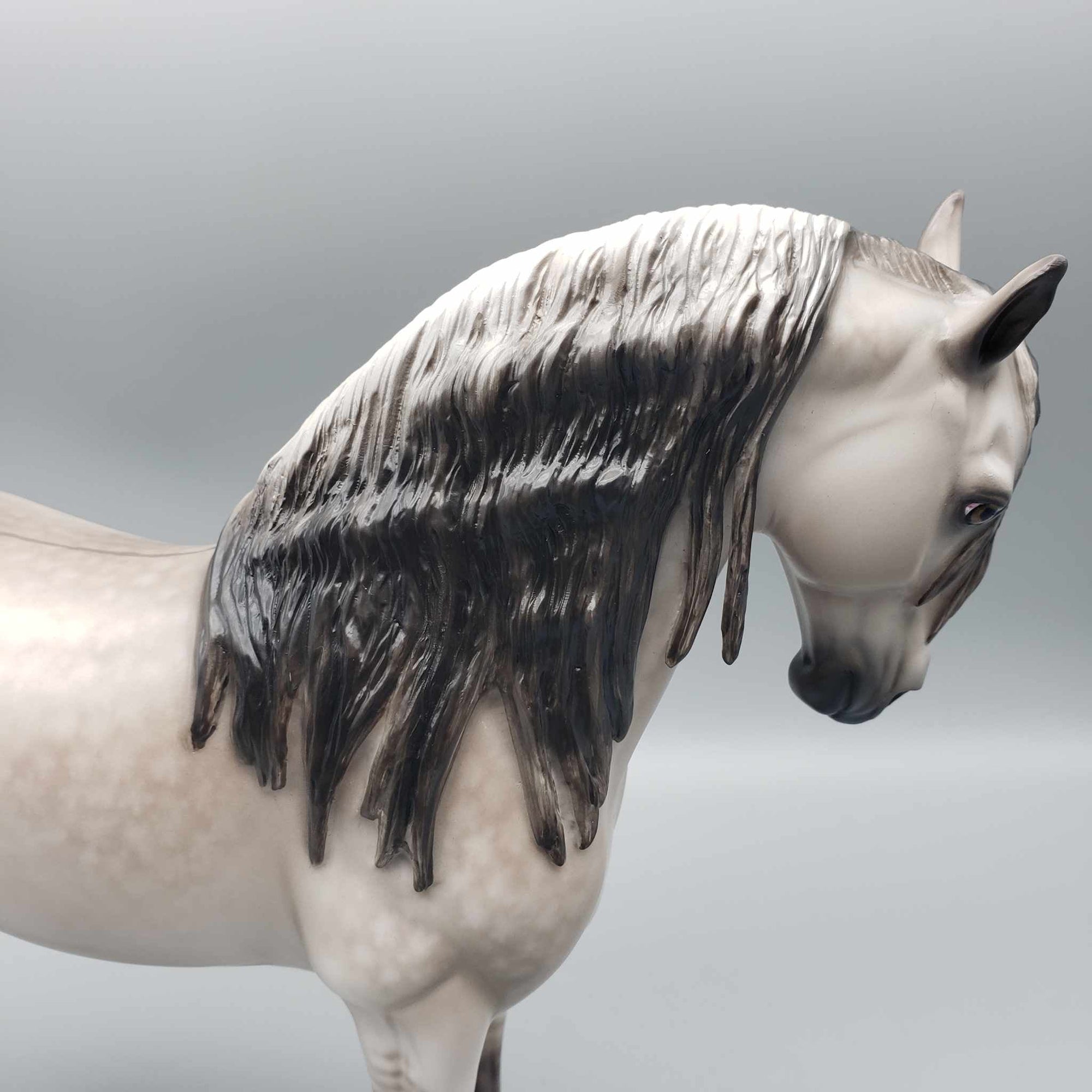 Jim Dandy OOAK Dappled Dun Andalusian By Sheryl Leisure Best Offer 1/7/24