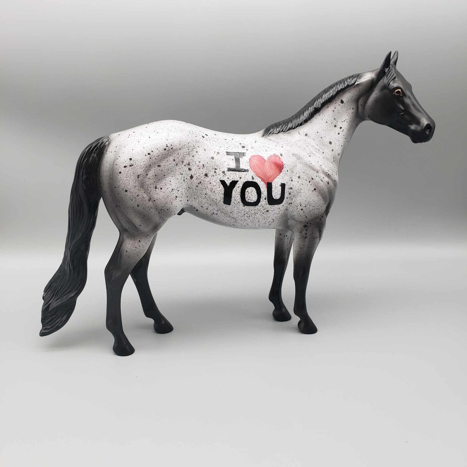 I Love You OOAK Deco ISH Valentines By Dawn Quick Weekend Flas Sale