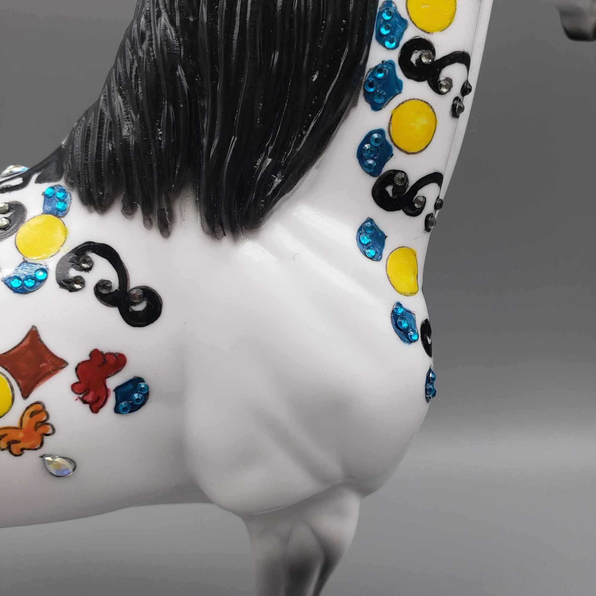 Mosaic Trivet OOAK Deco and Blinged Morgan By Dawn Quick Weekend Flash Sale