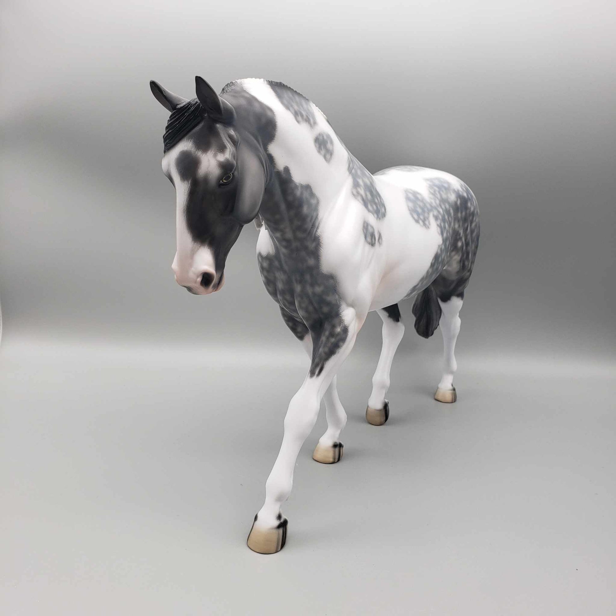 Blaidd OOAK Grey Tobiano Irish Draught By Jess Hamill Best Offer 1/7/24