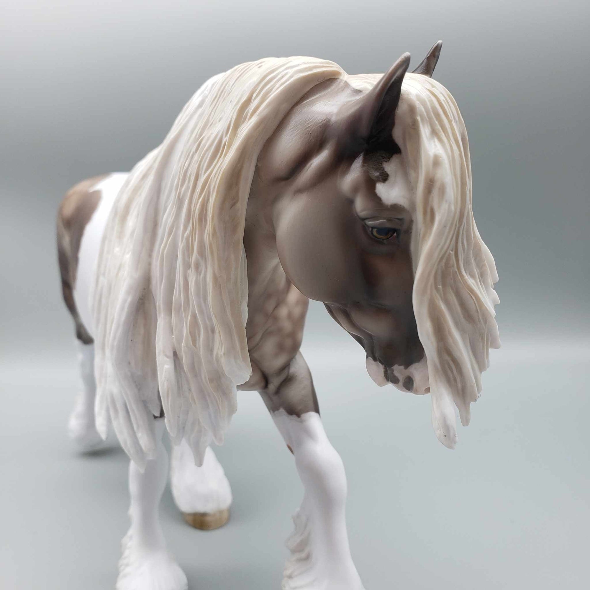 Sixpence OOAK Silver Dappled Tobiano Irish Cob By Jess Hamill Best Offer 1/2/24
