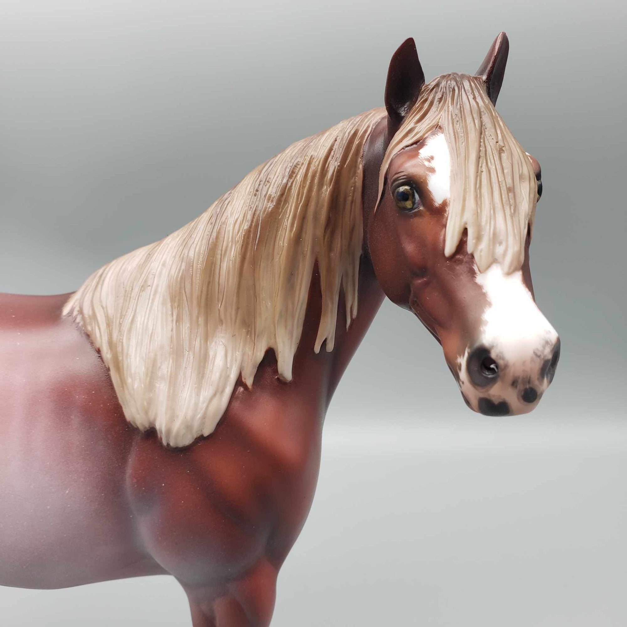 Caelid OOAK Red Roan Rabicano ISH By Jess Hamill Best Offer 1/7/24