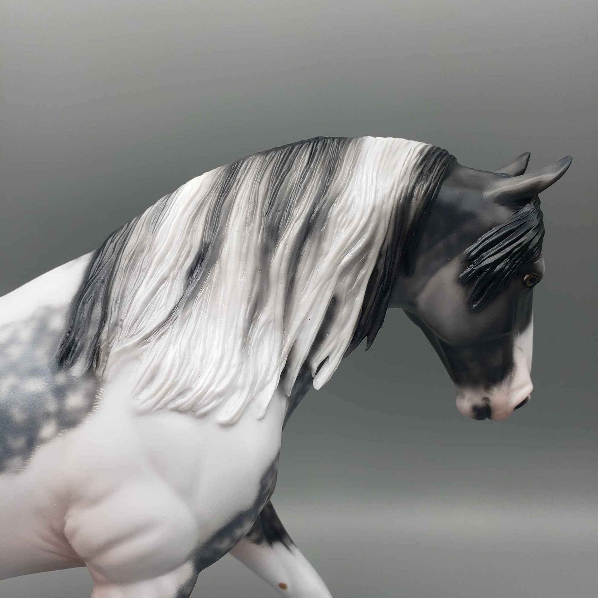 Blaidd OOAK Grey Tobiano Irish Draught By Jess Hamill Best Offer 1/7/24