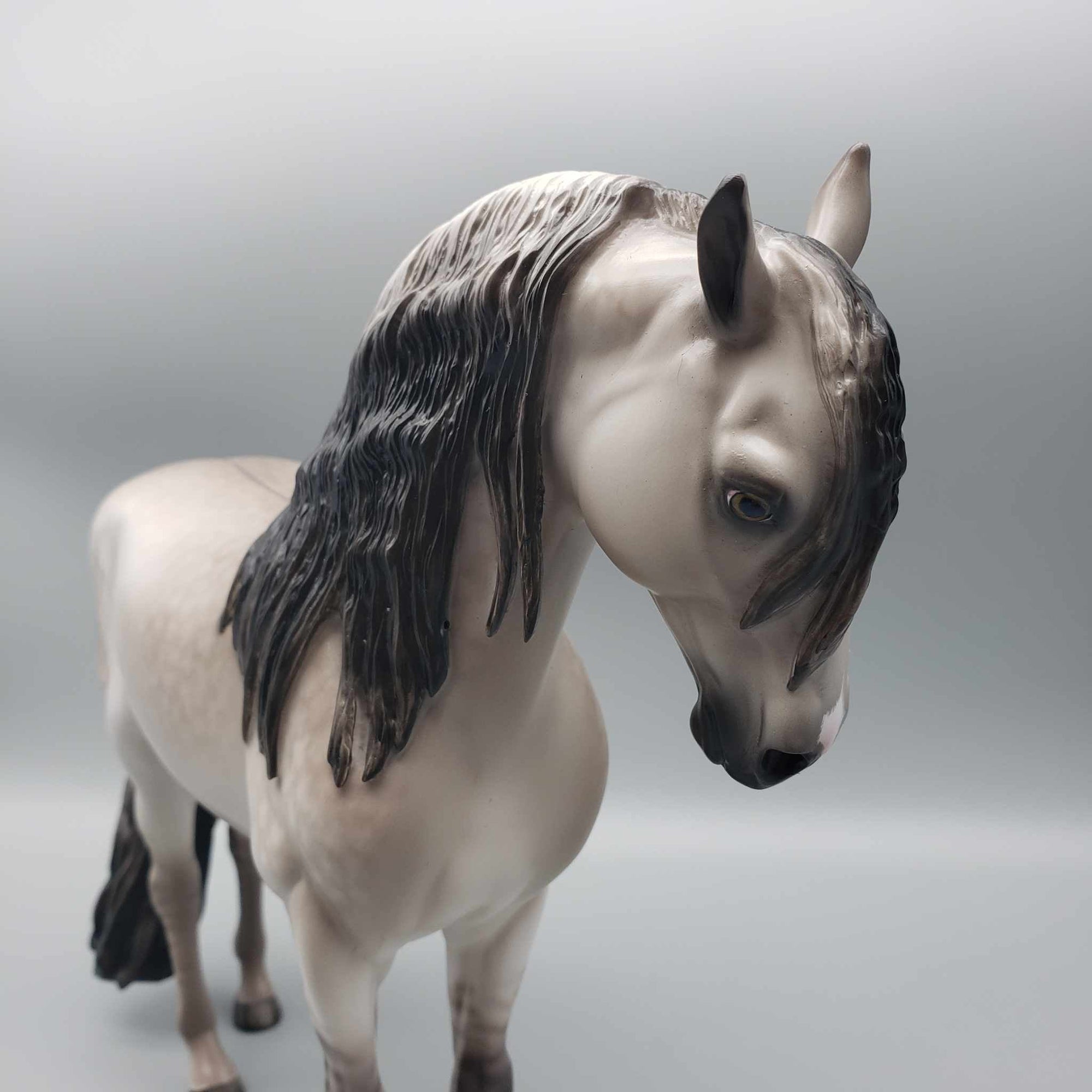 Jim Dandy OOAK Dappled Dun Andalusian By Sheryl Leisure Best Offer 1/7/24