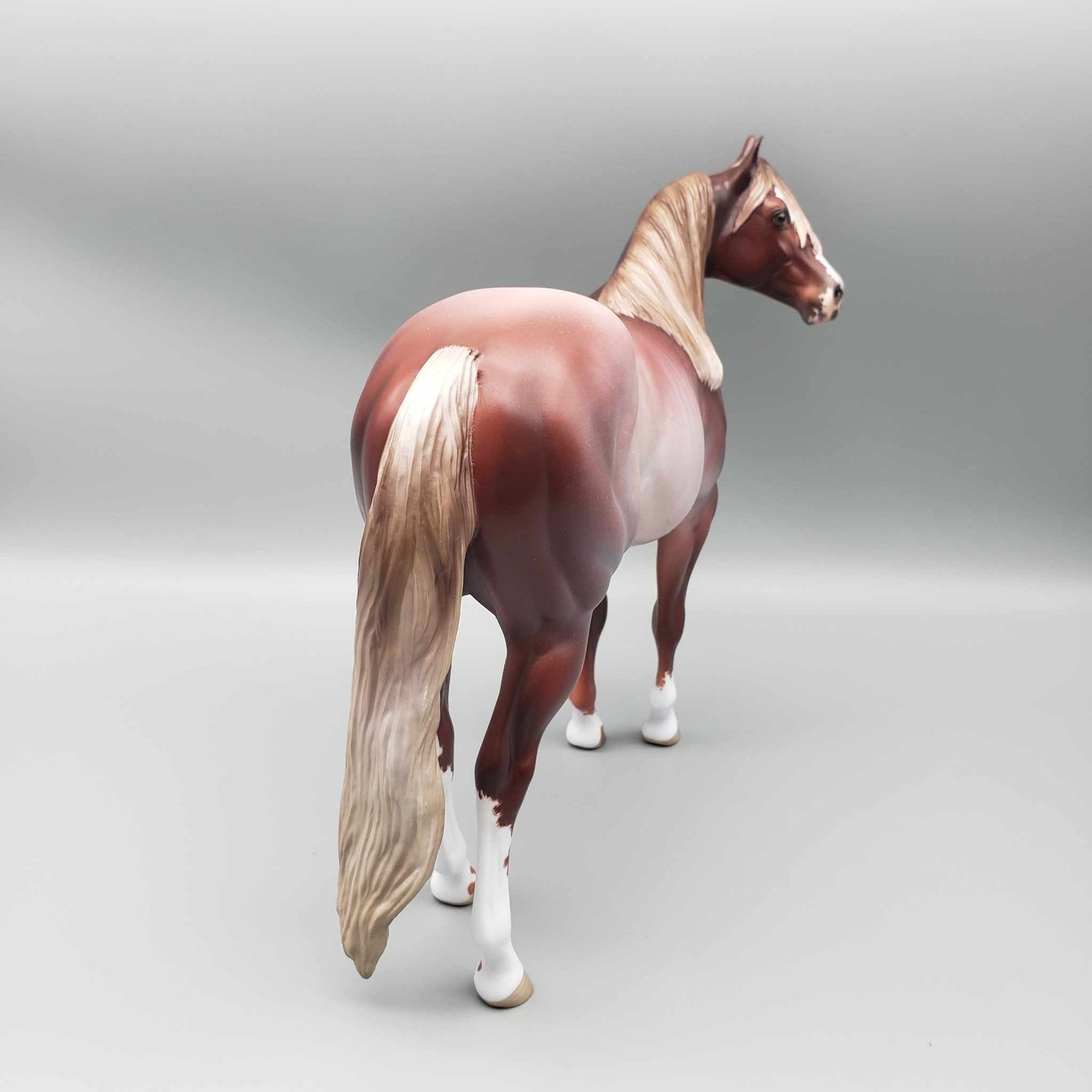 Caelid OOAK Red Roan Rabicano ISH By Jess Hamill Best Offer 1/7/24