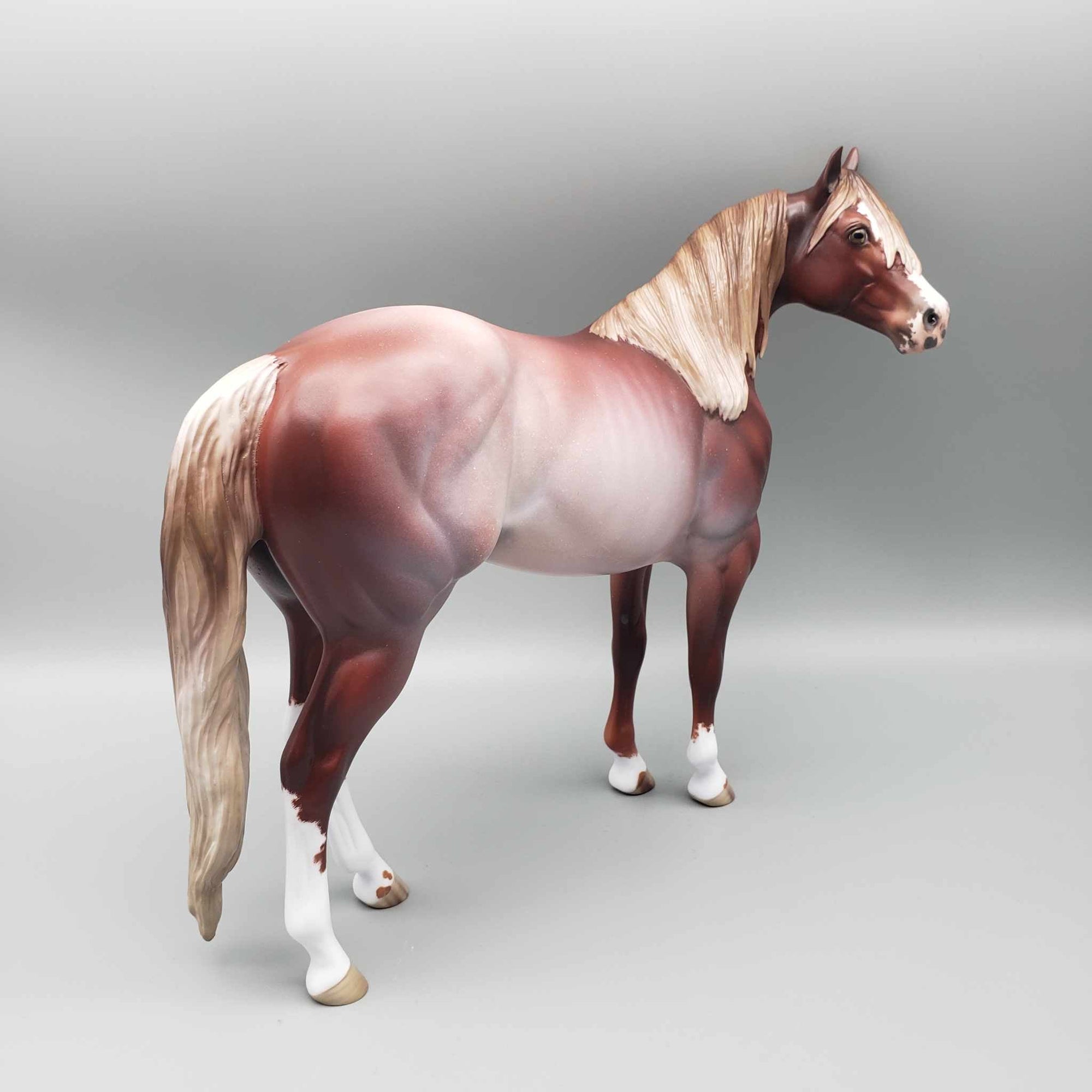 Caelid OOAK Red Roan Rabicano ISH By Jess Hamill Best Offer 1/7/24