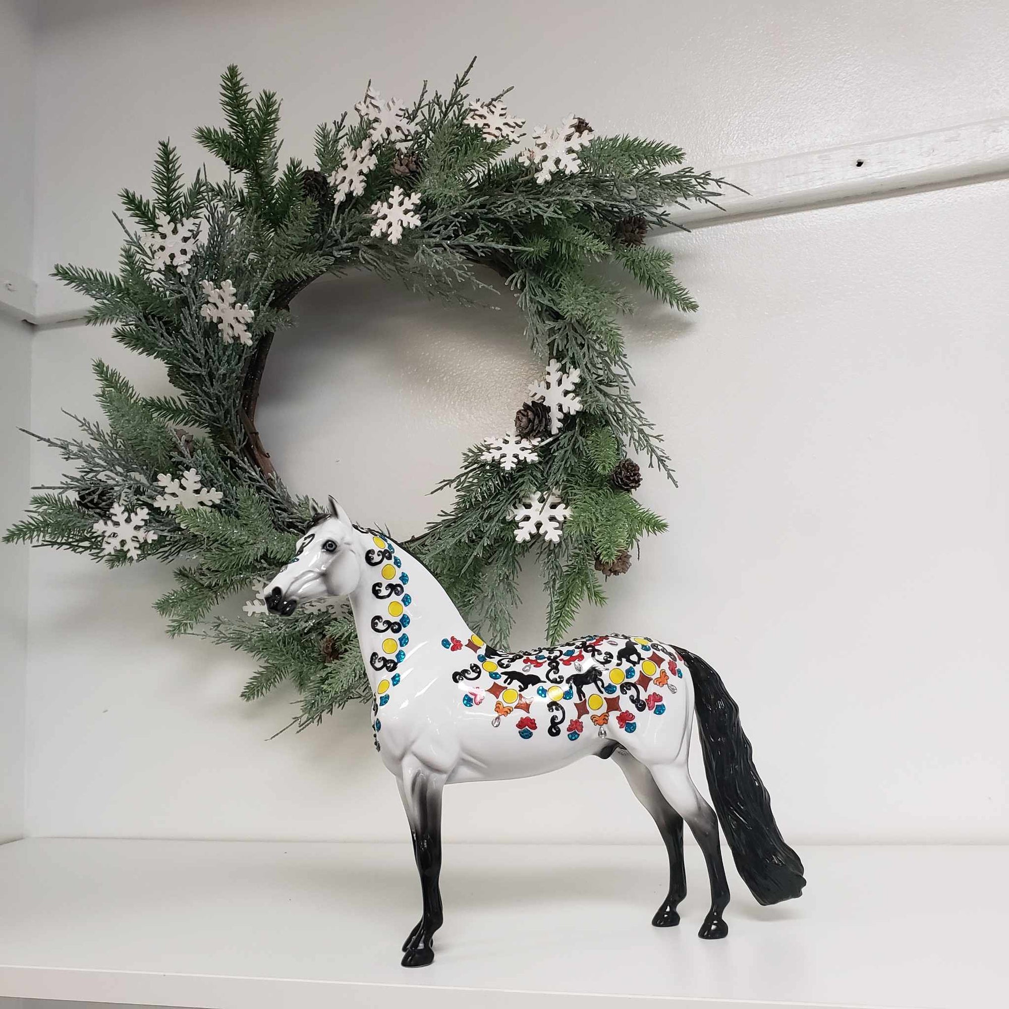 Mosaic Trivet OOAK Deco and Blinged Morgan By Dawn Quick Weekend Flash Sale