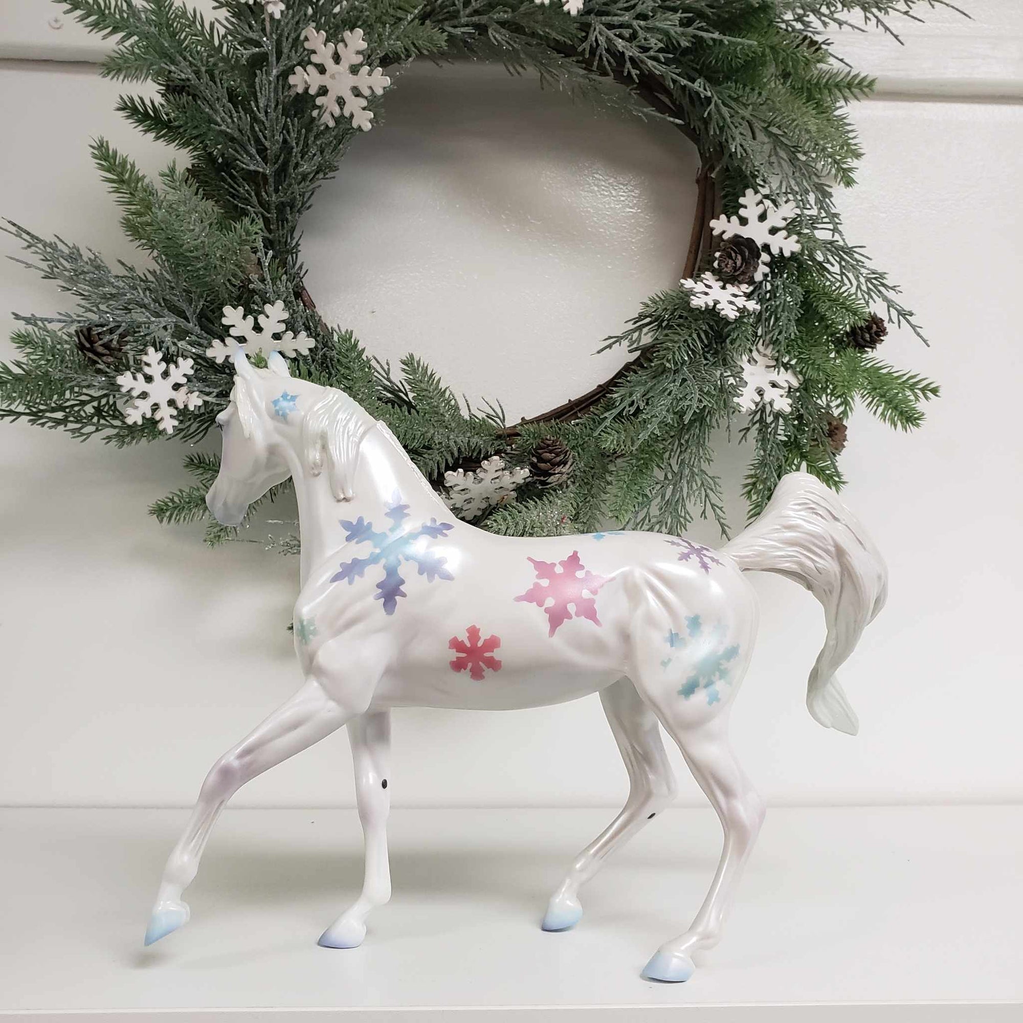 Snowflake Winter Arab Mare DAH SAMPLE Model - New Year Weekend Flash Sale 2024