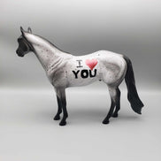 I Love You OOAK Deco ISH Valentines By Dawn Quick Weekend Flas Sale