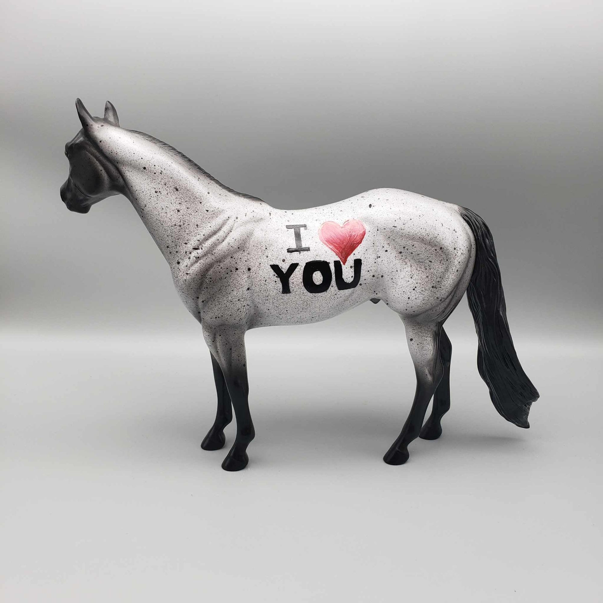 I Love You OOAK Deco ISH Valentines By Dawn Quick Weekend Flas Sale