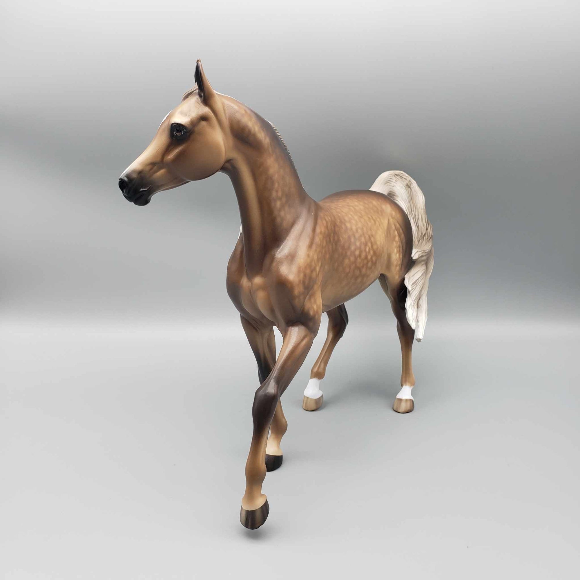 Kiss Me Now OOAK Dappled Sooty Buckskin Arab Mare By Sheryl Leisure Best Offer 1/7/24