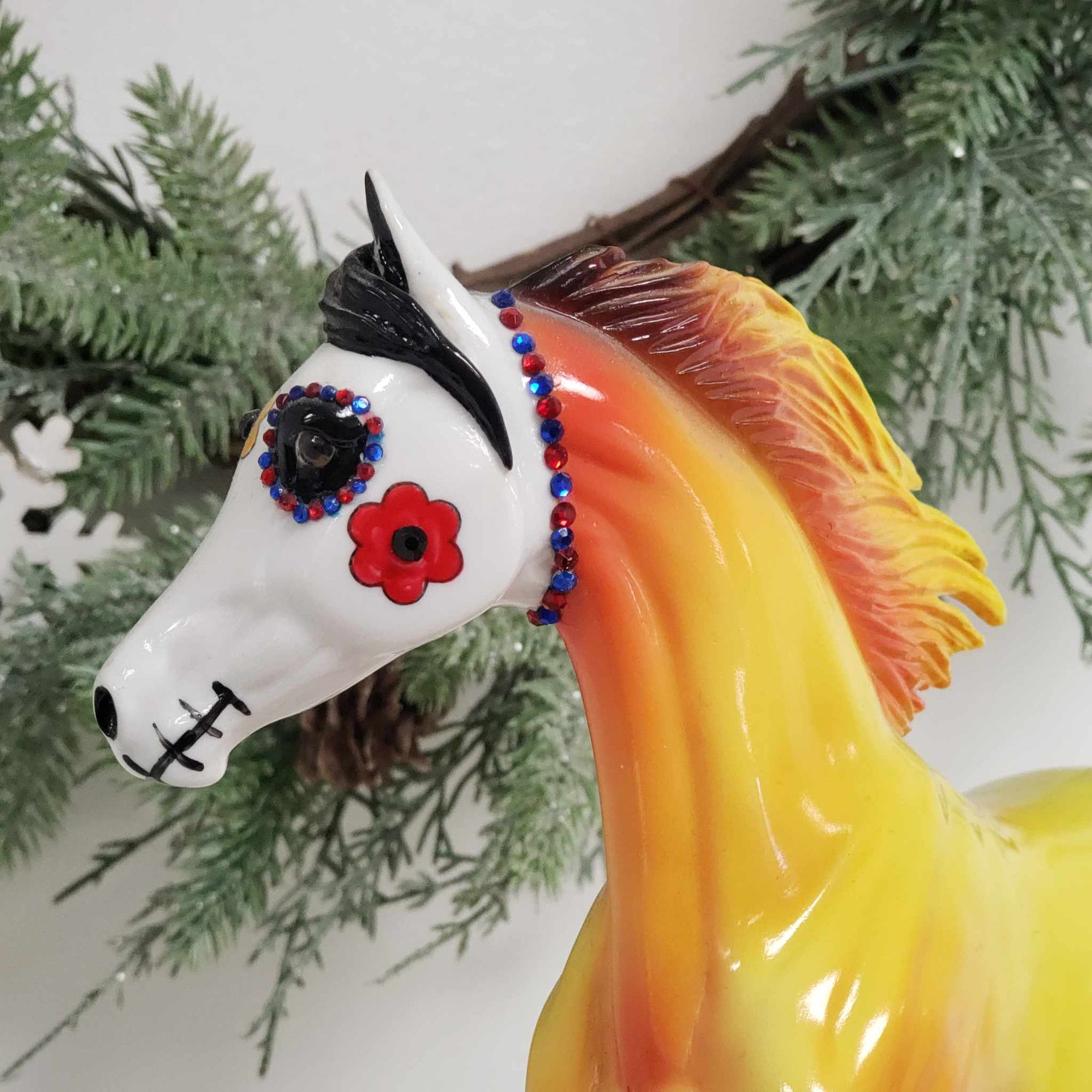 Sugar Skull Arab Mare DAH SAMPLE Model - New Year Weekend Flash Sale 2024