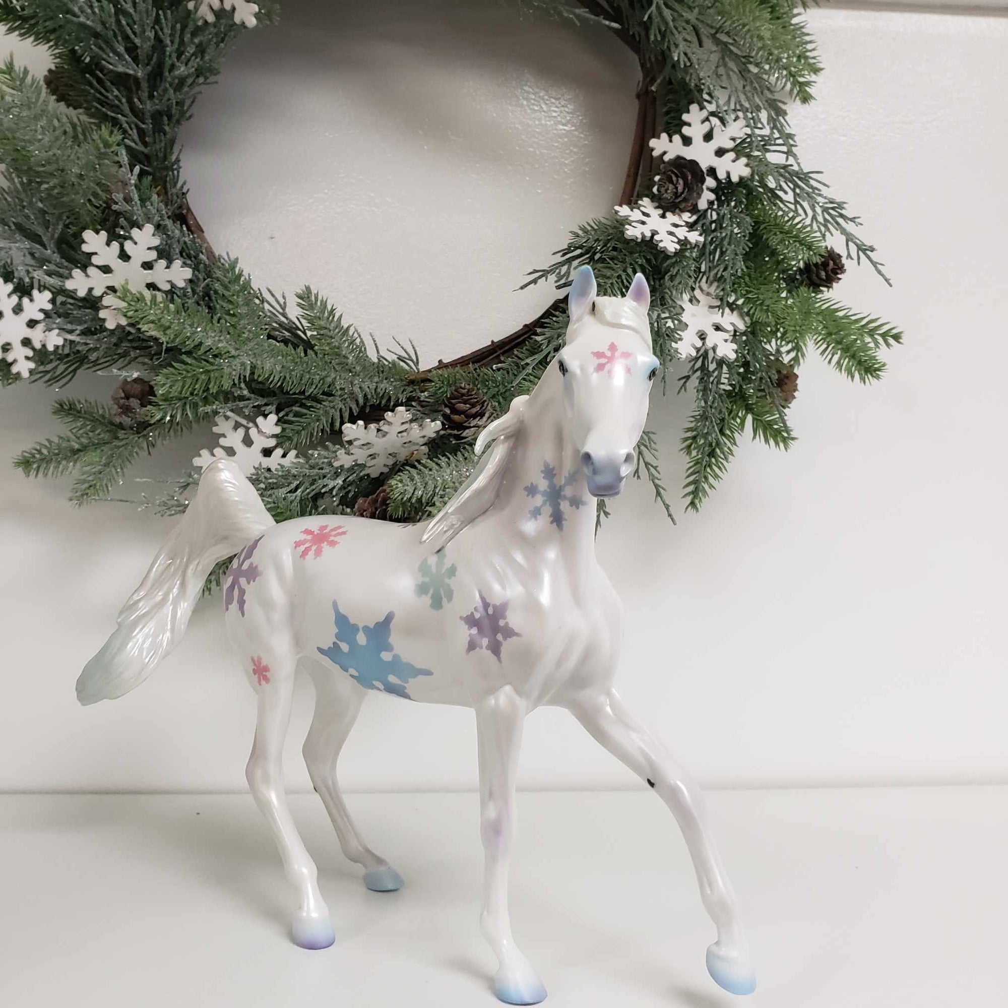 Snowflake Winter Arab Mare DAH SAMPLE Model - New Year Weekend Flash Sale 2024