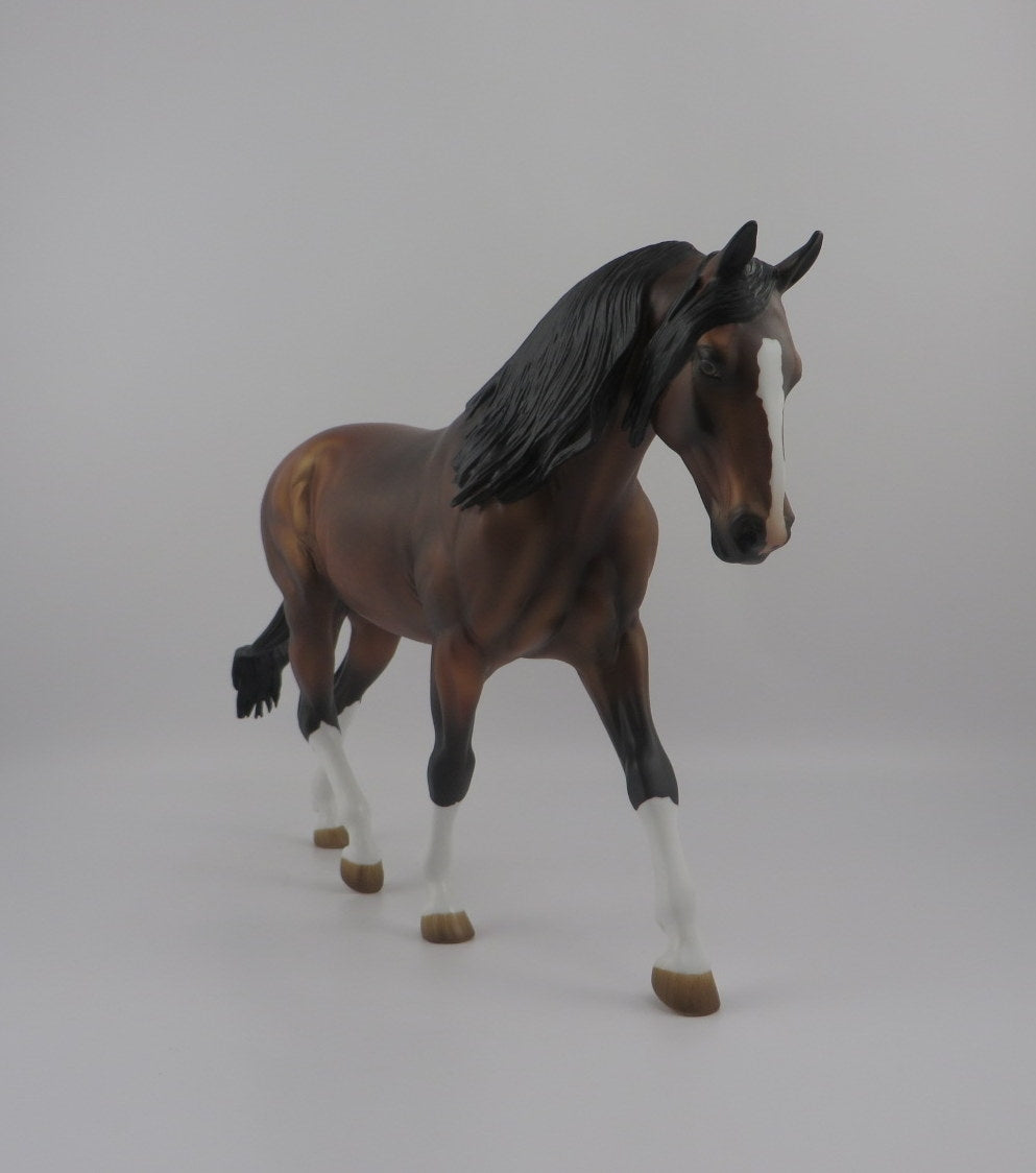 Night Bird-OOAK Dapple Bay Irish Draft EQ 2020