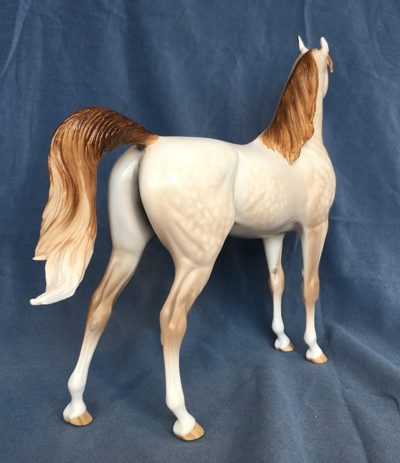 GLAD ALL OVER-OOAK ROSE GREY ARABIAN BY SHERYL LEISURE 5/22