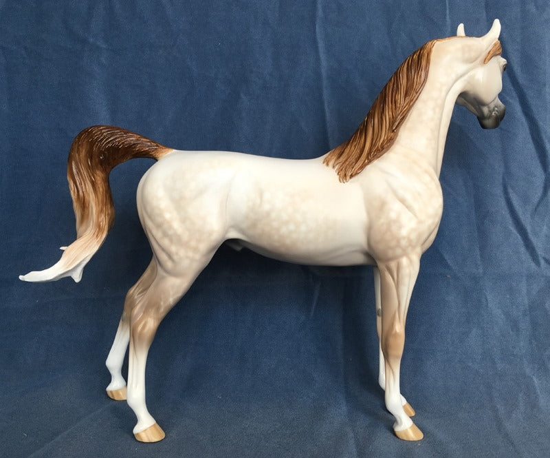 GLAD ALL OVER-OOAK ROSE GREY ARABIAN BY SHERYL LEISURE 5/22