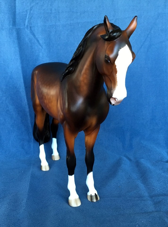 BE THE LIGHT-OOAK STAR DAPPLE BAY ANDALUSIAN BY SHERYL LEISURE 5/22