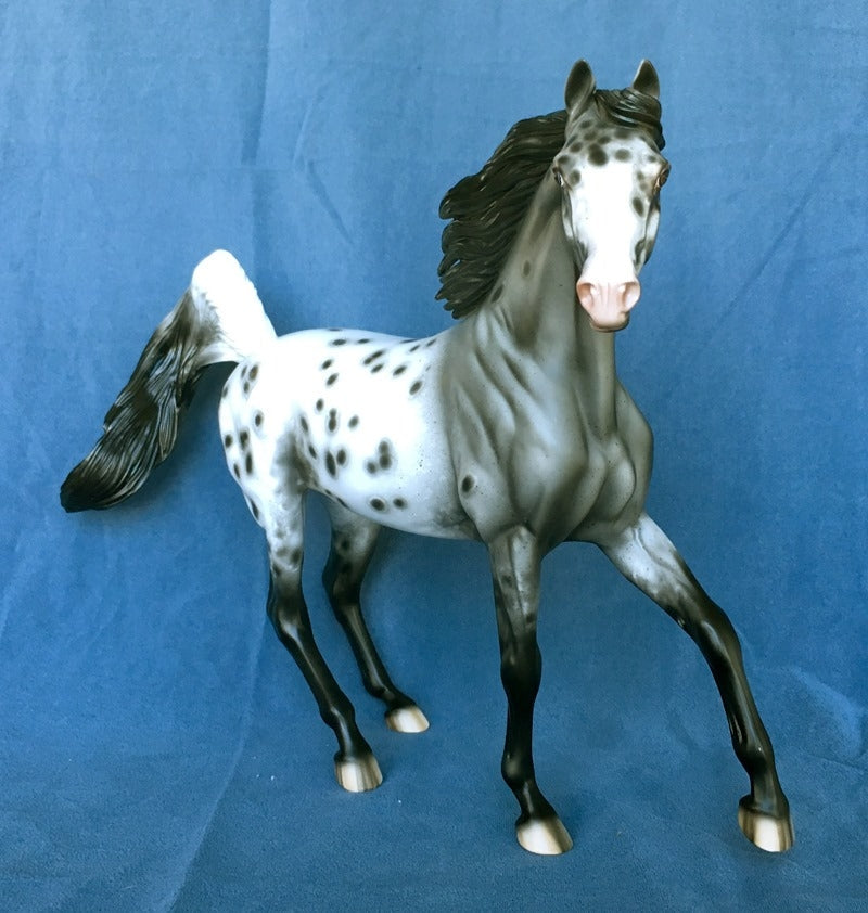 JUST IMAGINE-OOAK APPALOOSA ARABIAN MARE BY SHERYL LEISURE 5/7