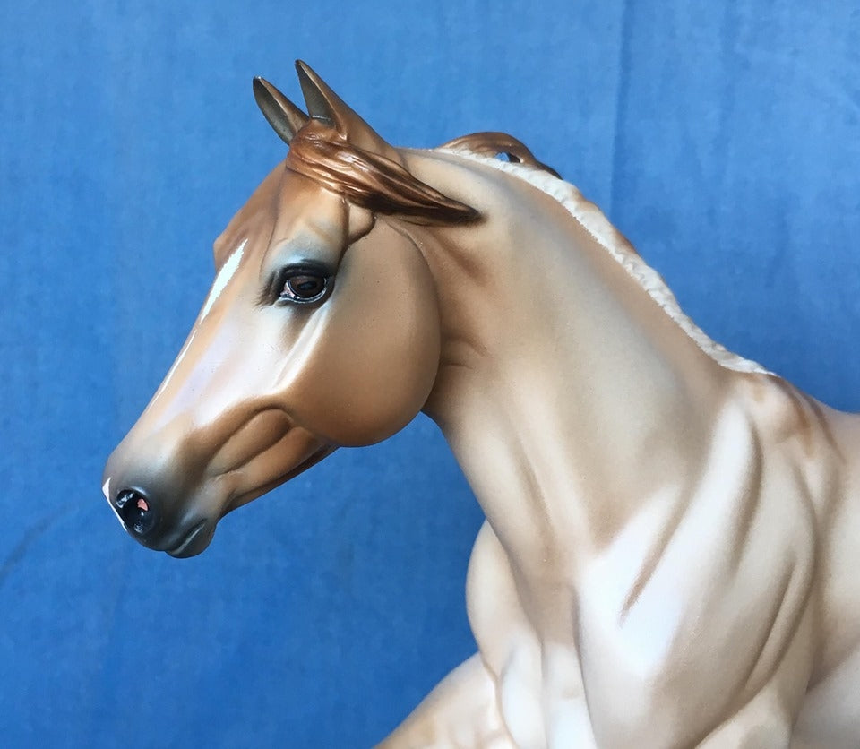 INSPIRE OOAK CLAY BANK FOUNDATION QUARTER HORSE 5/15