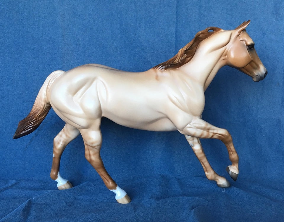 INSPIRE OOAK CLAY BANK FOUNDATION QUARTER HORSE 5/15