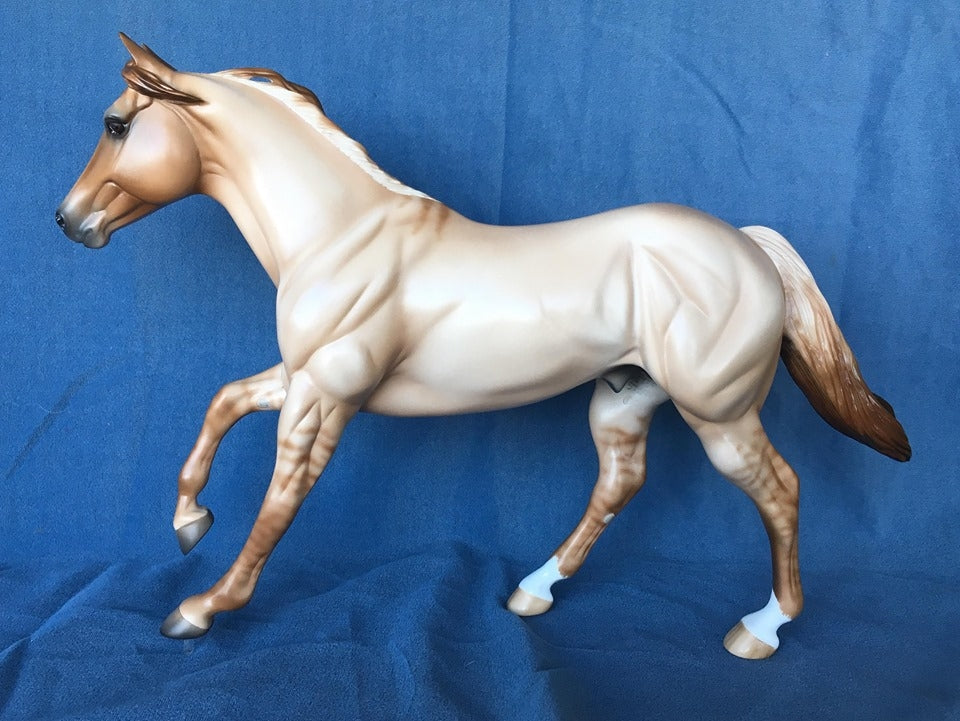 INSPIRE OOAK CLAY BANK FOUNDATION QUARTER HORSE 5/15