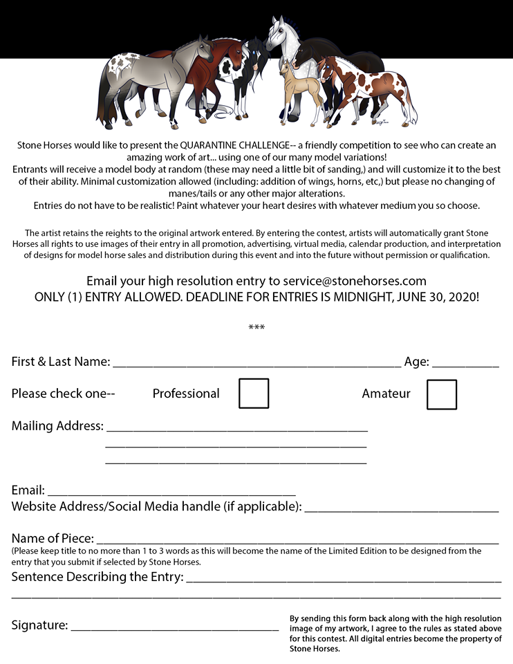QUARANTINE CHALLENGE BODIES CONTEST SEE RULES
