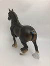HARRY-OOAK CHESTNUT TROTTER MODEL HORSE BY AUDREY DIXON 5/22