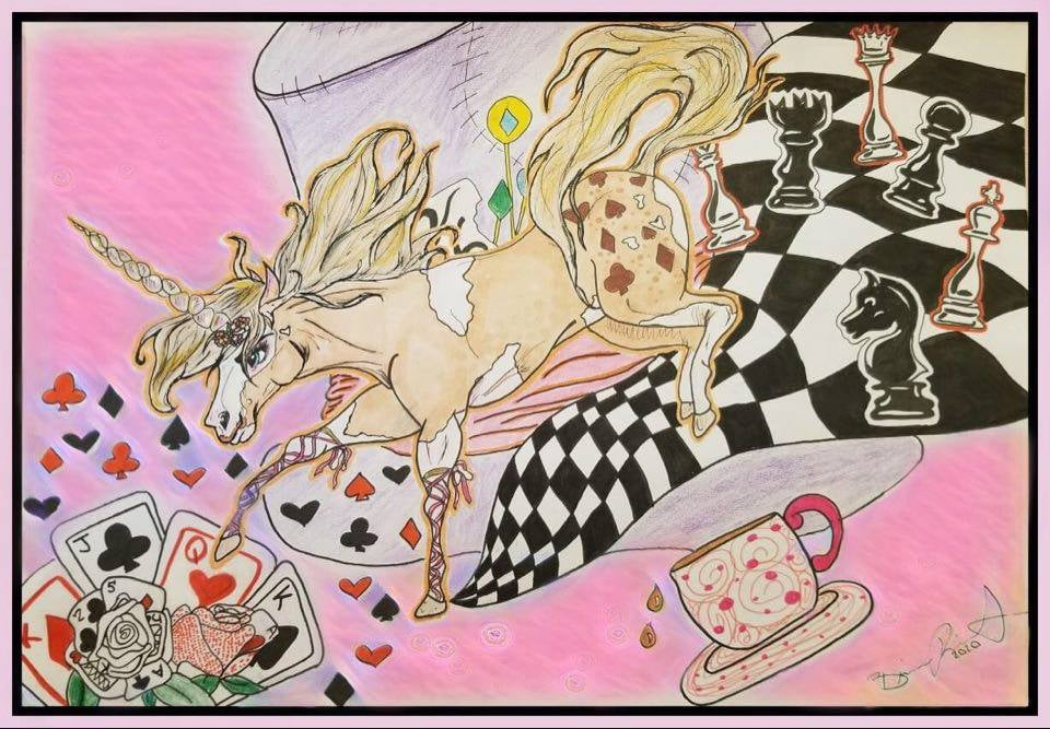 Dive into Wonderland-LE-11 Art of the Horse Finalist Brianna Ay EQ 2020