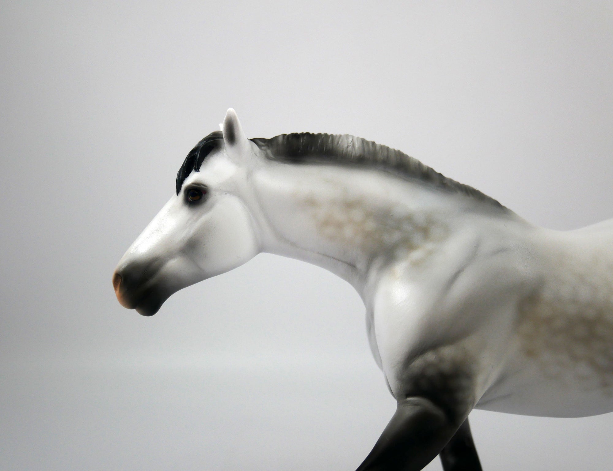 A CHRISTMAS GIFT-OOAK GREY DAPPLE PEBBLES AND SNOWMAN BY CARRIE KELLER 12/22/20