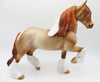 A Glimpse of Magic - BEST OFFER - OOAK - Perlino Pinto Trotting Drafter By Julie Keim - Christmas Tails 2022 - CT22