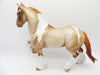 A Glimpse of Magic - BEST OFFER - OOAK - Perlino Pinto Trotting Drafter By Julie Keim - Christmas Tails 2022 - CT22