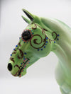 ALFENIQUE - OOAK Sugar Skull Heavy Draft Horse By Dawn Quick LHS 22