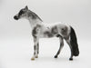 ASHES - OOAK BLACK VARNISH ROAN APPALOOSA ANDALUSIAN CHIP  BY ASHLEY PALMER LHS 22