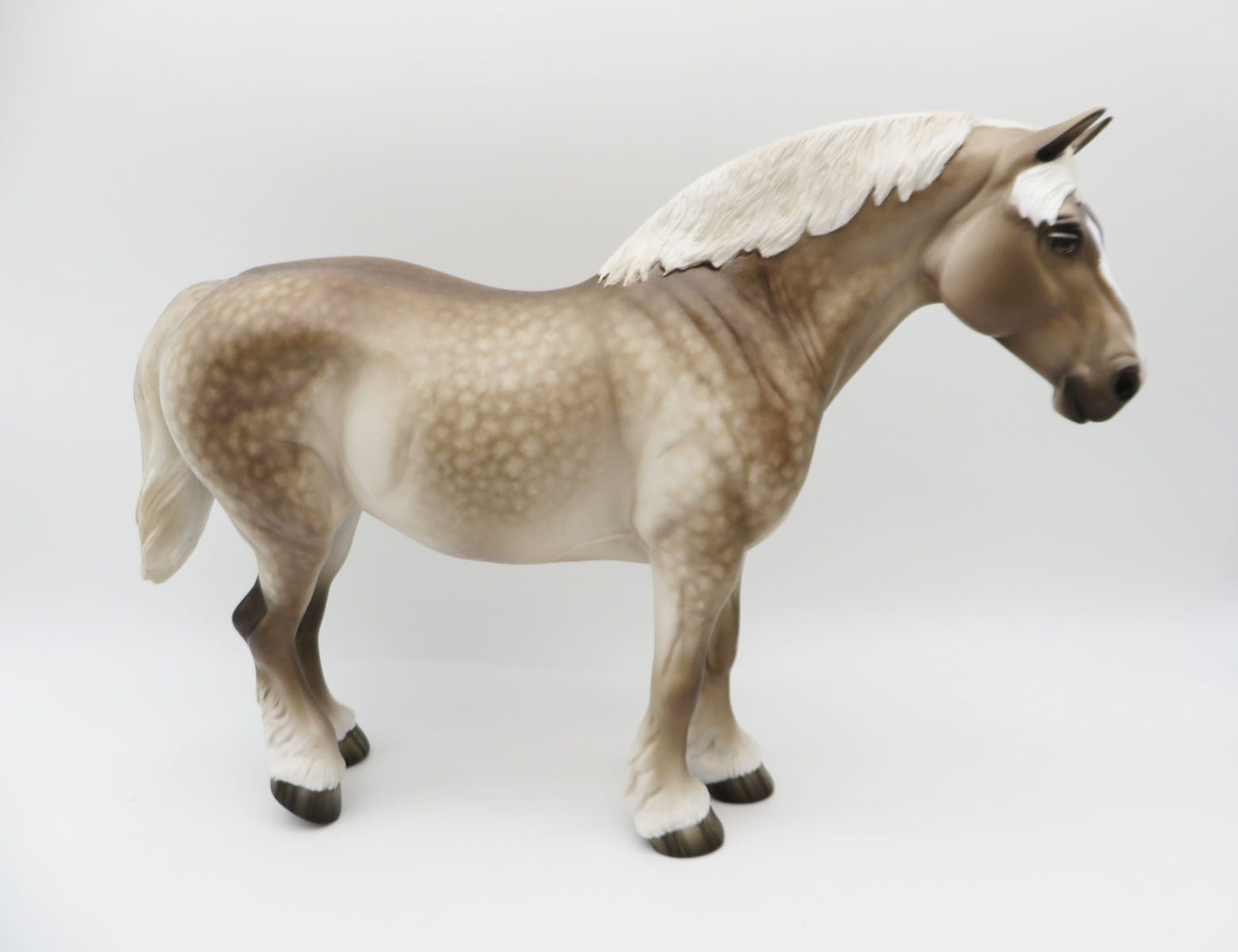 ASK ME WHY - OOAK - Dappled Silver Heavy Draft by Sheryl Leisure - Best Offers 2/6/23