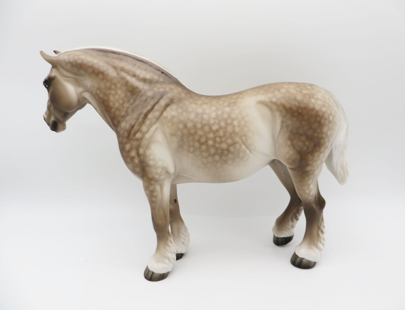 ASK ME WHY - OOAK - Dappled Silver Heavy Draft by Sheryl Leisure - Best Offers 2/6/23