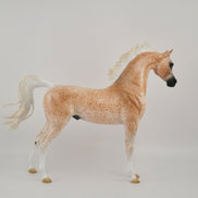 AUTUMN SPLENDOR-OOAK FLEA BITTEN ROSE GREY BY CARRIE KELLER MM2020