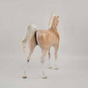 AUTUMN SPLENDOR-OOAK FLEA BITTEN ROSE GREY BY CARRIE KELLER MM2020