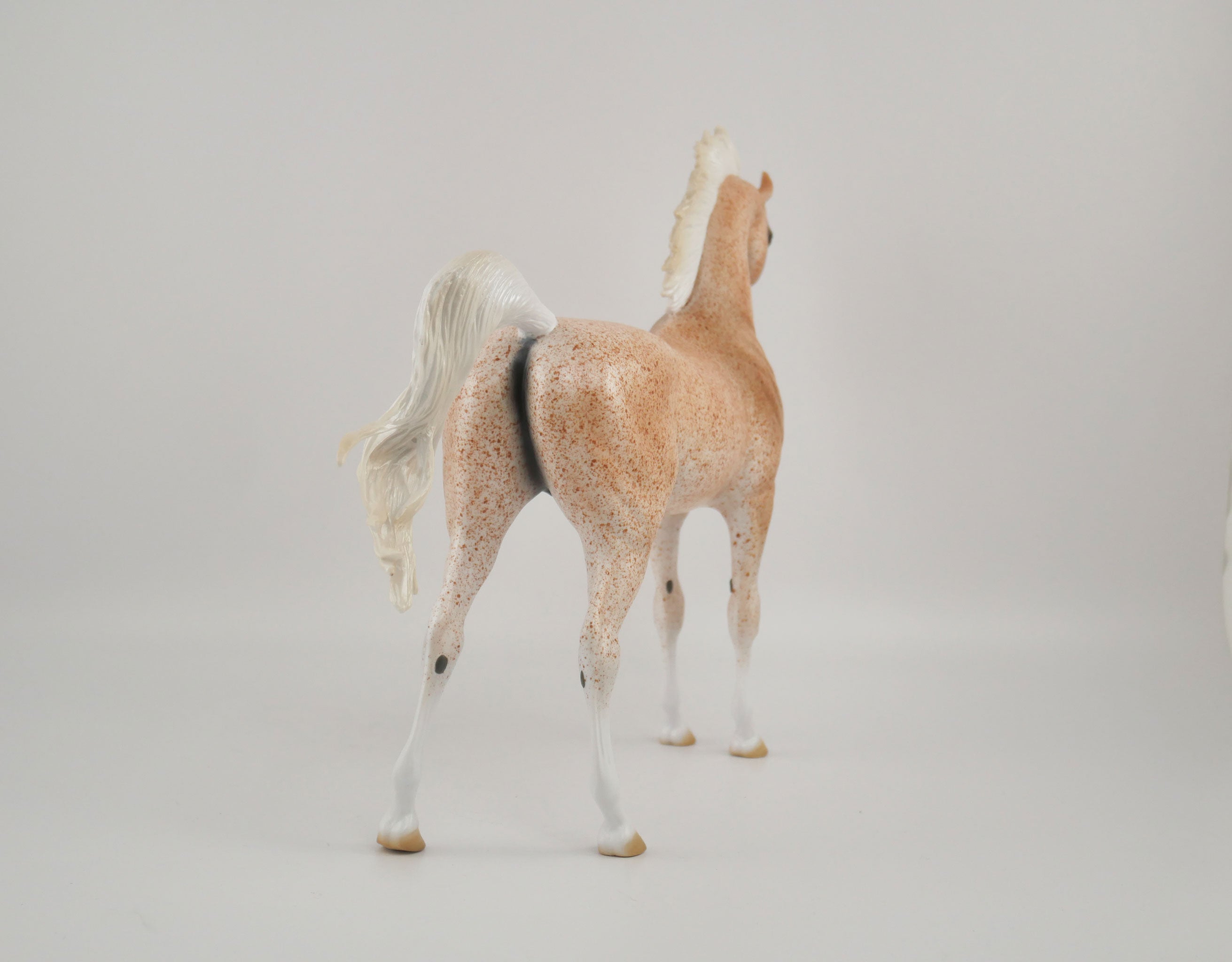 AUTUMN SPLENDOR-OOAK FLEA BITTEN ROSE GREY BY CARRIE KELLER MM2020