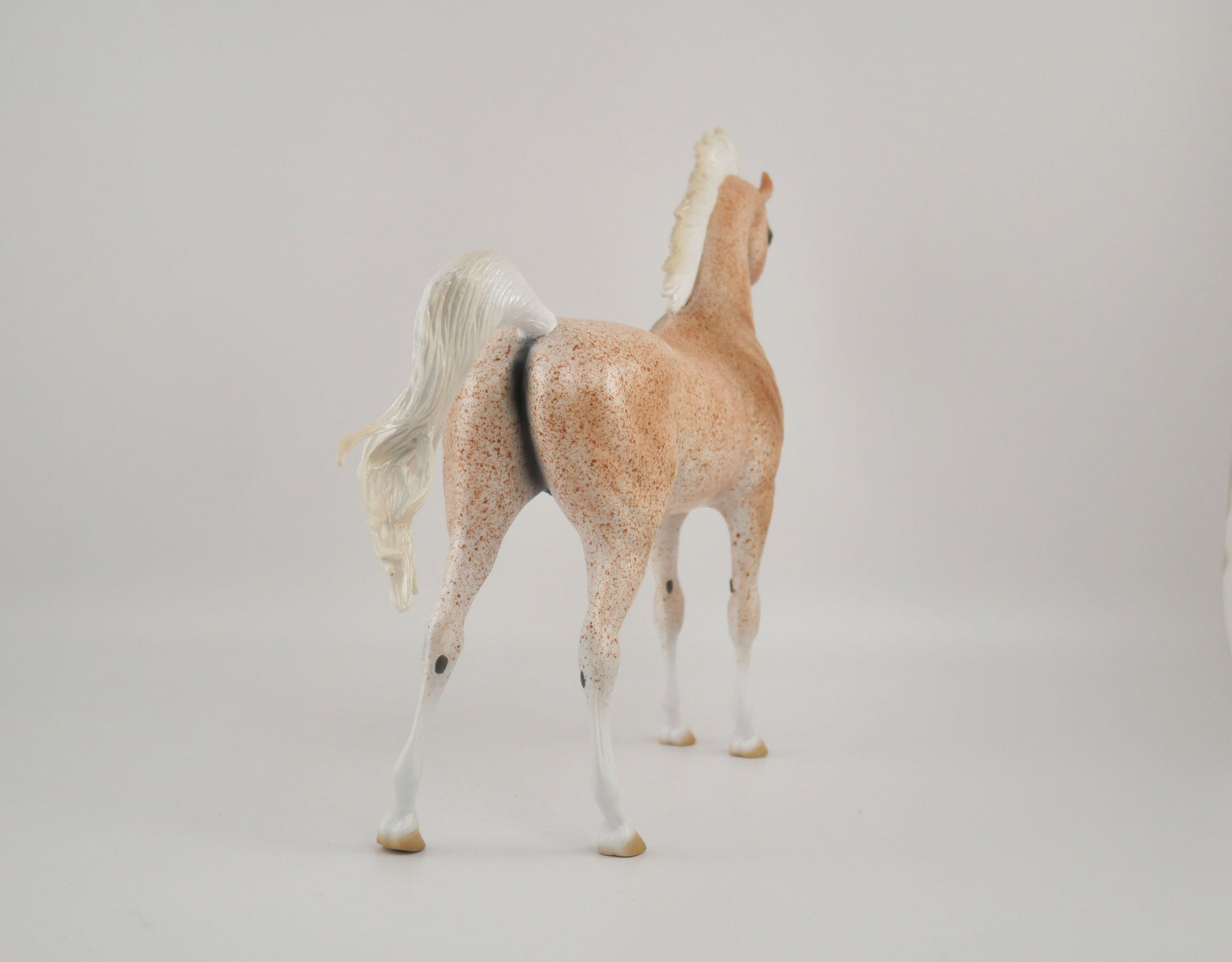 AUTUMN SPLENDOR-OOAK FLEA BITTEN ROSE GREY BY CARRIE KELLER MM2020