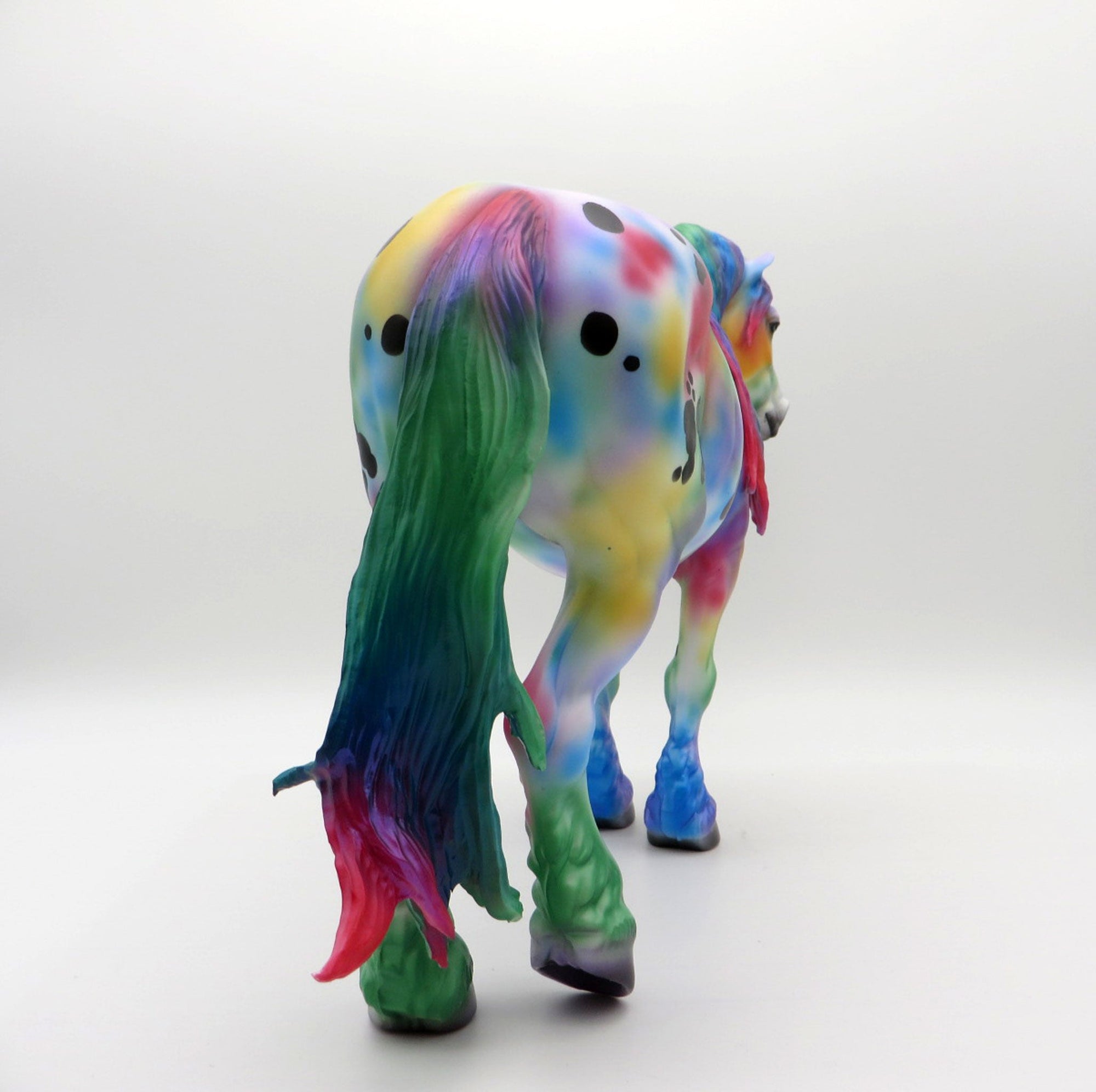 Abserdemisia- LE-30 Heavy Draft Mare Painted by Julie Keim EQ 21