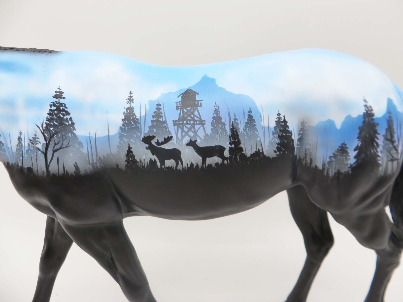 Alceini - OOAK Decorator Mule By Dawn Quick SHCF23