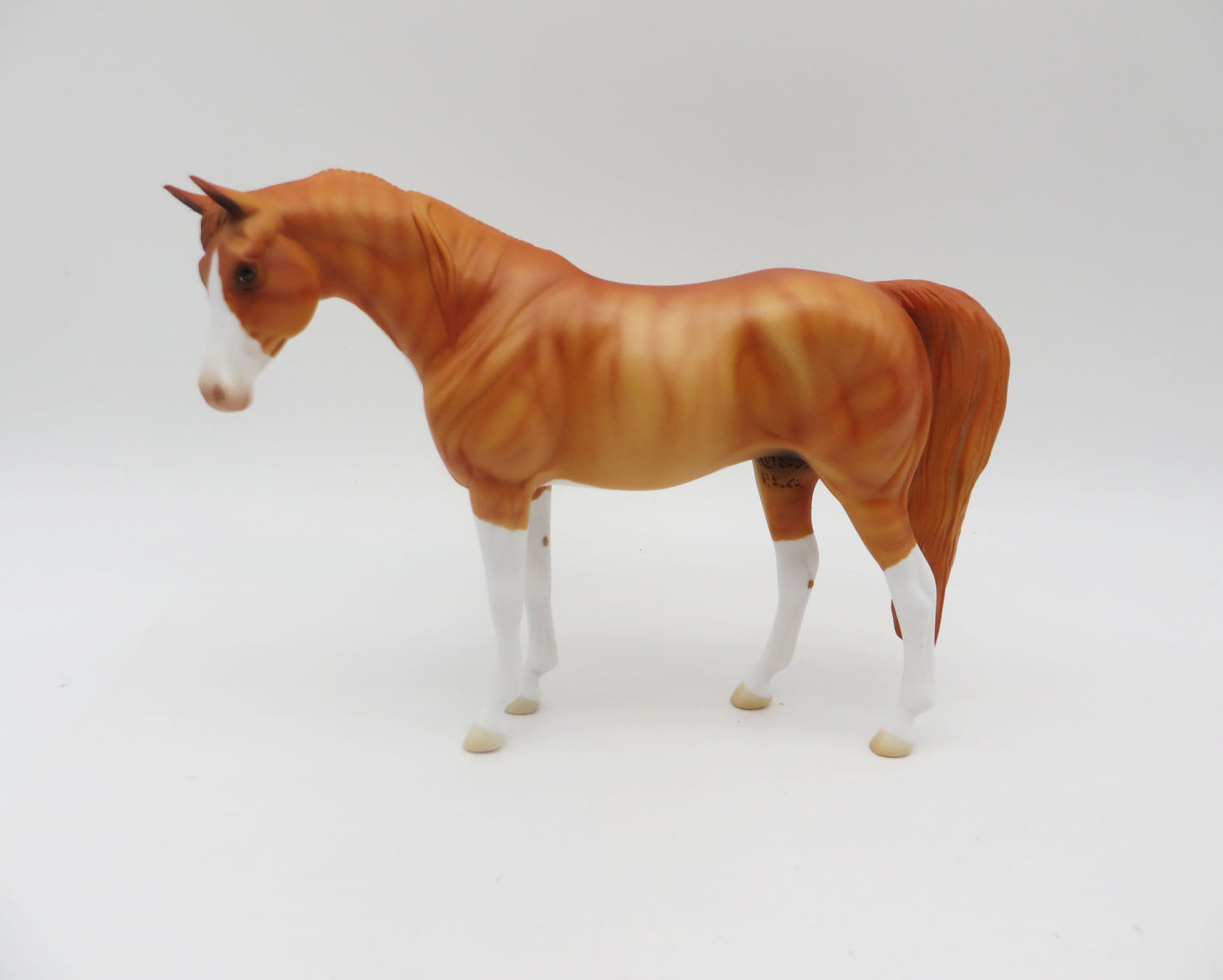 ALFRED - OOAK ORANGE TABBY CAT INSPIRED PEBBLES ARAB MARE BY ANGELA MARLEAU P&C 23