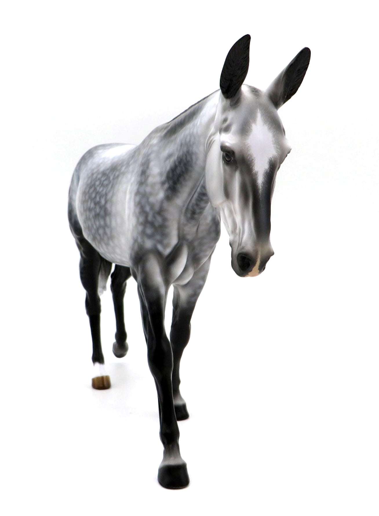 Alice-OOAK Dapple Grey Mule Painted by Audrey Dixon 10/18/2021