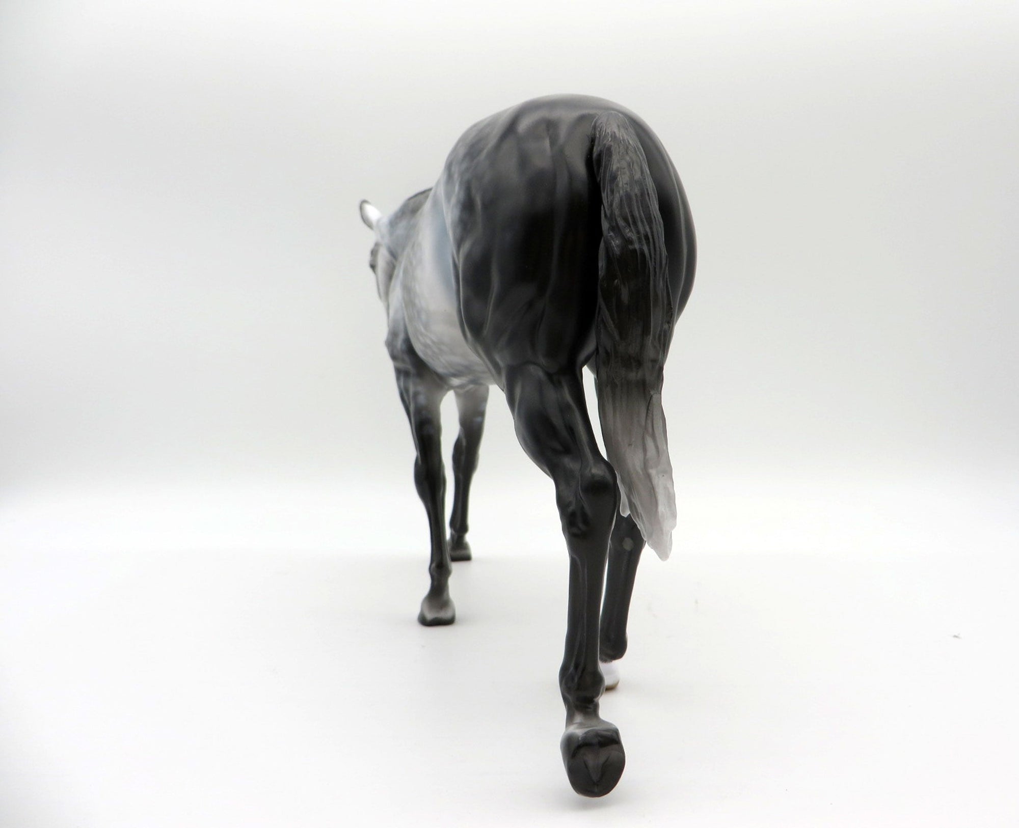 Alice-OOAK Dapple Grey Mule Painted by Audrey Dixon 10/18/2021