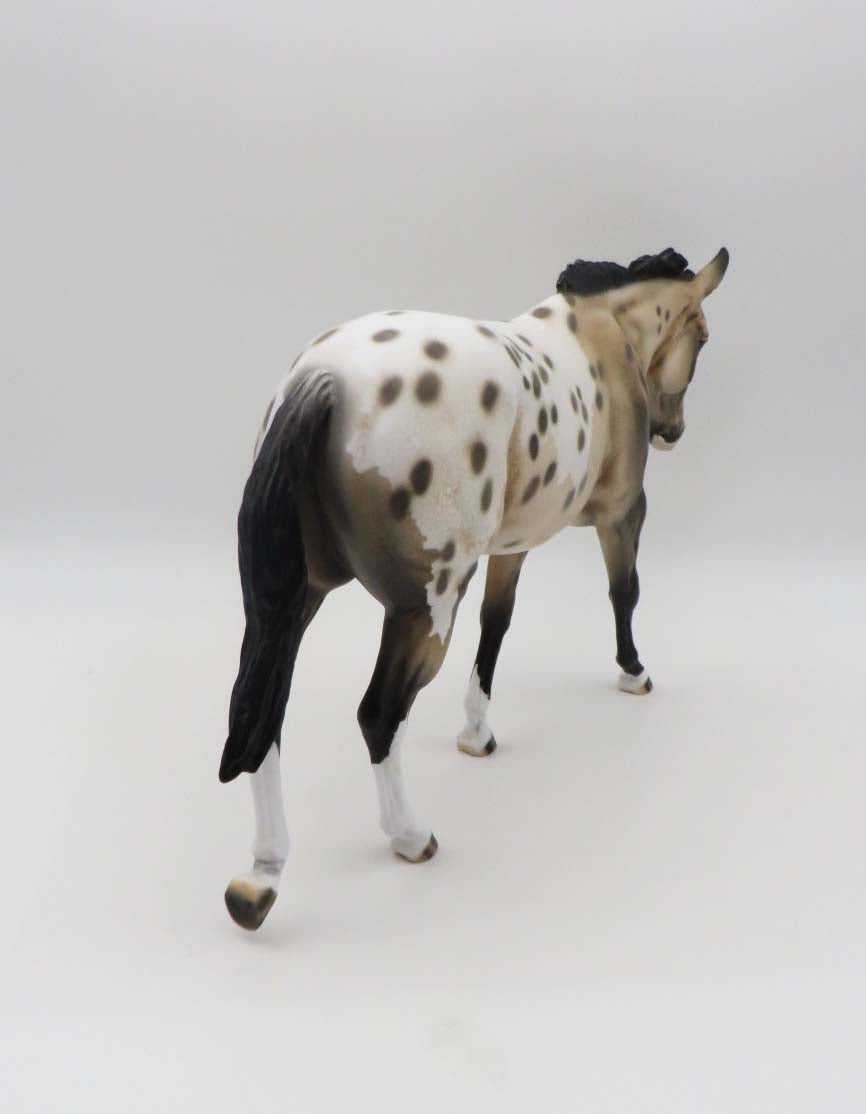 All For Nothing OOAK Appaloosa Mule By Dawn Quick SHCF23