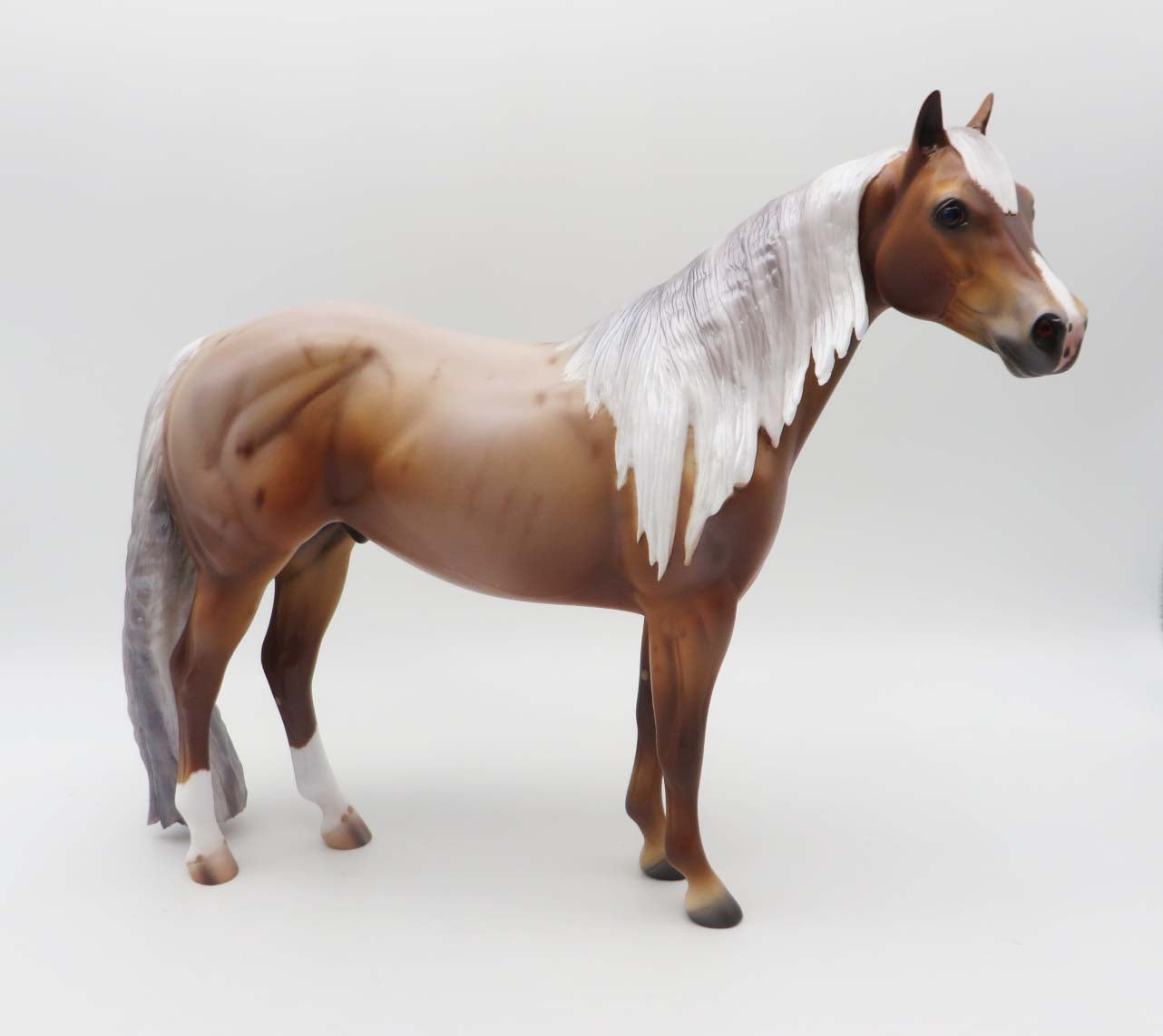 Allman- OOAK -Strawberry Roan ISH By Caroline Boydston Best Offer 3/27/23