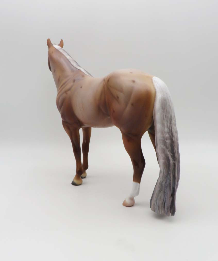 Allman- OOAK -Strawberry Roan ISH By Caroline Boydston Best Offer 3/27/23