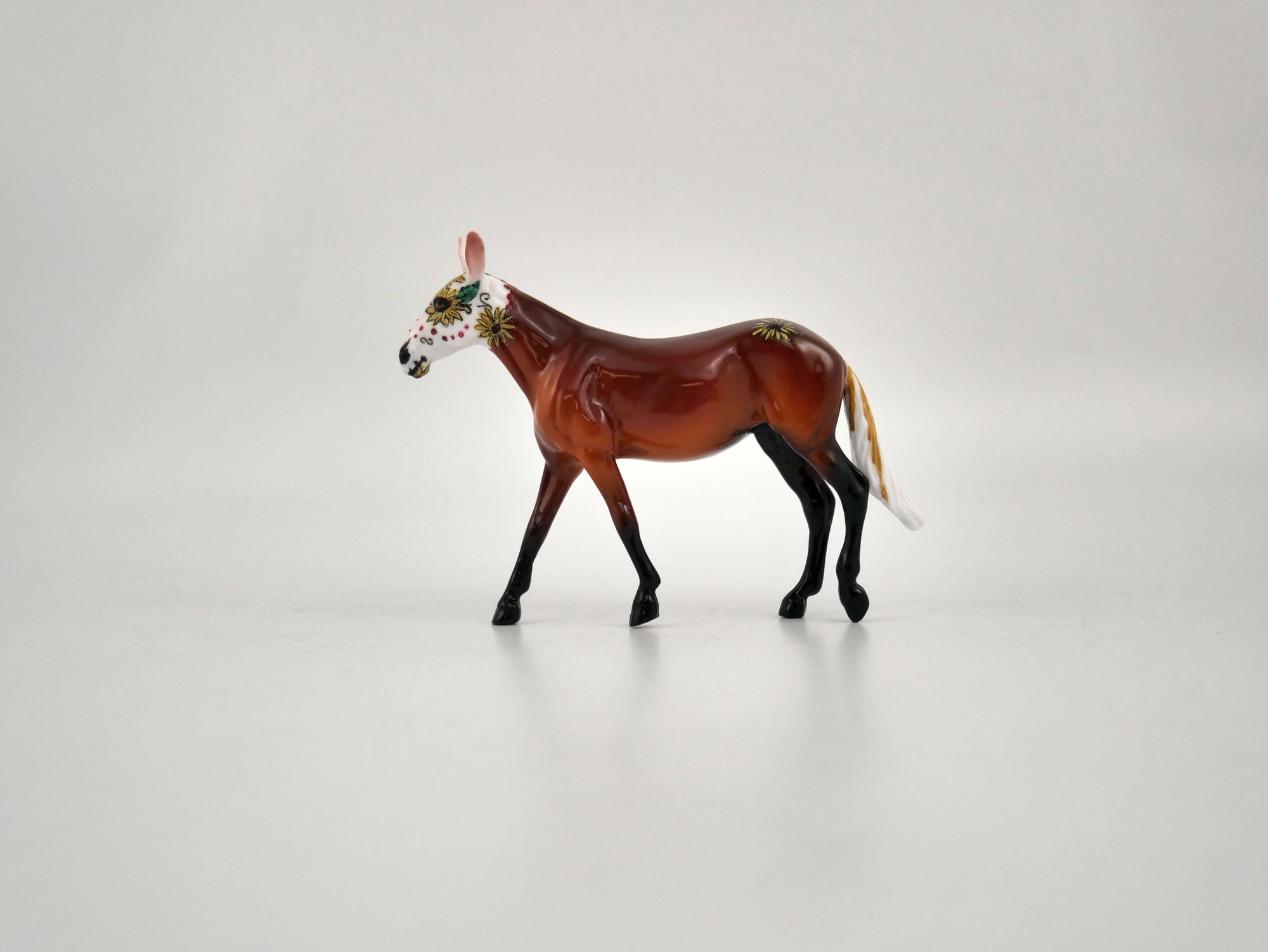 Alvira-OOAK Mule Chip Sugar Skull 11/20