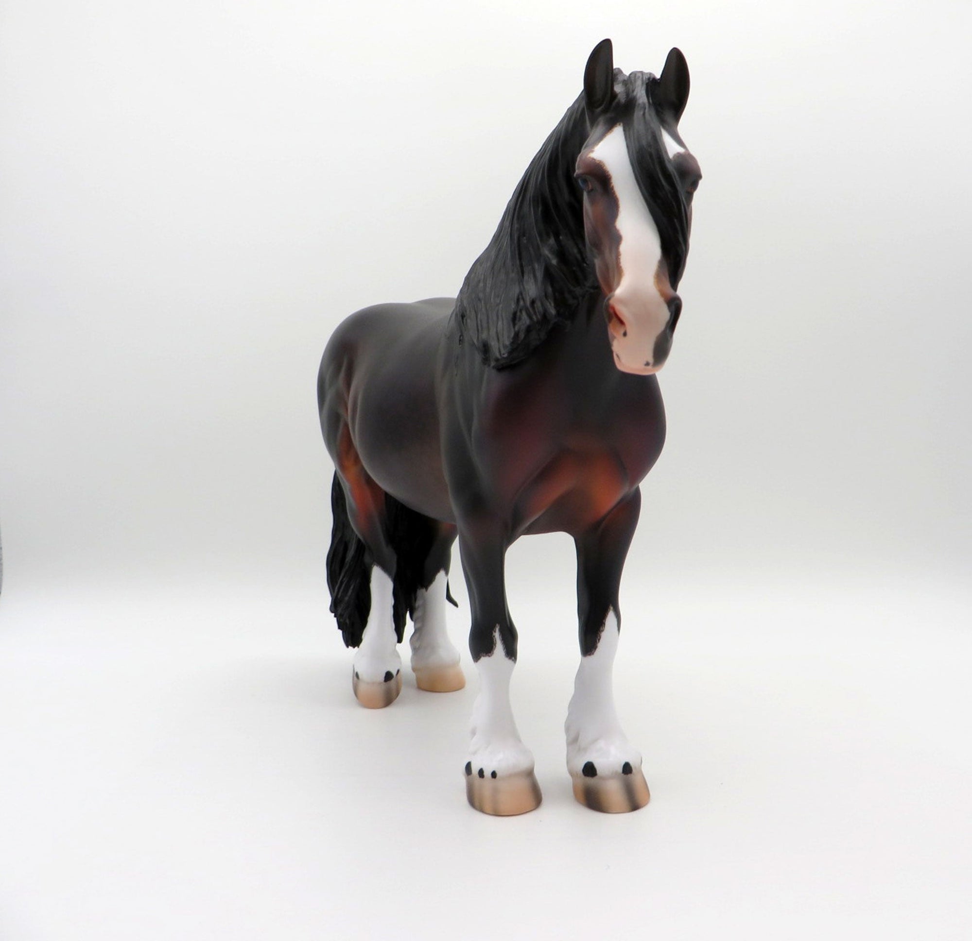 Amazon-Bay Heavy Draft Mare By Caroline Boydston 4/5/21